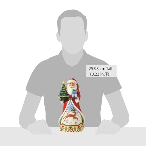 Figurine Père Noël Enesco Jim Shore 26 cm : finies les décorations de Noël fragiles