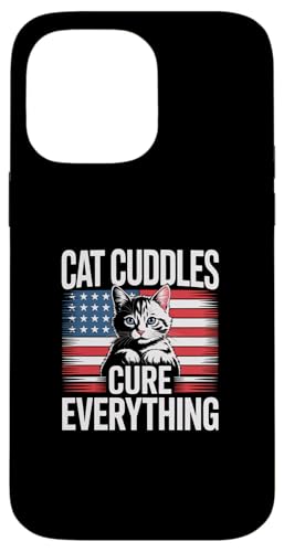 Cat Cuddles Cure Everything �X�}�z�P�[�X iPhone 14 Pro Max �p