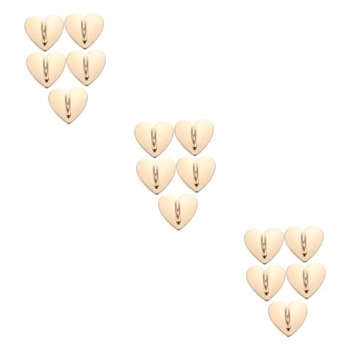 Soporte de anillo para móvil SHINEOFI metálico autoadhesivo resistente de diseño corazón