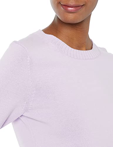 Image of Amazon Essentials Women's Lightweight Soft Crewneck Sweater, 100% Cotton, Plus