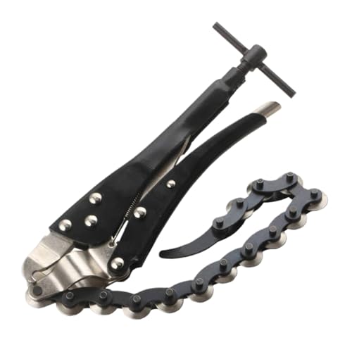 Rohrschneider aus Gusseisen – Auspuffrohrschneider, Rohrschneiderzange aus legiertem Stahl | Rohrfitting-Schraubenschlüssel-Werkzeug, Rohrschneider für Schalldämpfer mit Schneidrädern, Rohrschneider