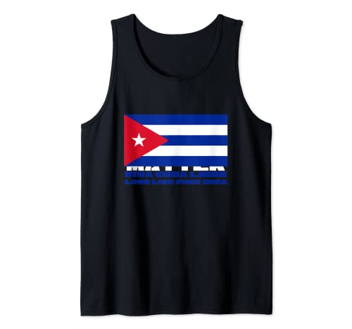 Viva Gratis Cuba Viva Cuba Libre Camiseta sin Mangas