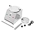 Lab Sieve Shaker, 125W Electric Vibrating Screen Sieve Shaker Machine, Industrial 8 Layers Lab Sifter Standard Sample Vibrating Sieve Machine with Display Screen, Low Noise