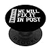We Will Fix It In Post Video Editor Gift Video Producer PopSockets Adhesive PopGrip