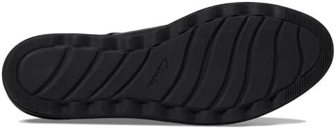 Clarks Women's Sharon Rae Loafer, Black Leather, 8.5 | Image 2