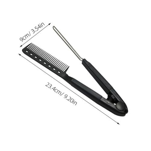 Peine alisador para cabello en forma de V compacto miniatura 2
