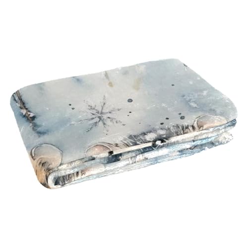 Couverture canapé anti-froid : jeté de lit doux imprimé hamster - 3
