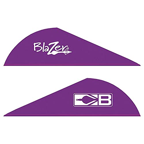 Bohning Blazer Vane (Pack of 36), Purple , 2