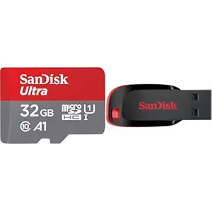 SanDisk Ultra microSD UHS-I Card 32GB, 120MB/s R