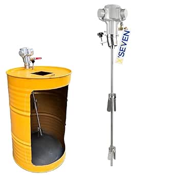 55 Gallon Bung Mount Drum Mixer Pneumatic Bracket Agitator