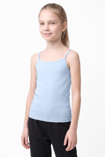 Image of Kurve Girl's Sleeveless Tank Top - Stretch Undershirts Cami Camisole, UV Protective Fabric, Rated UPF 50+ (Made in USA)