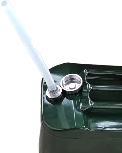 5 Gallon Metal Watering Can, Water Can with Removable Spout Square Design, Watering Can for Garden Flower Plants, Water Container Camping (20L