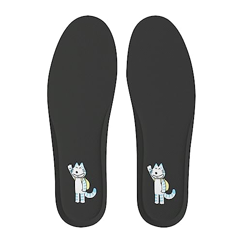 11ぴきのねこ インソール 靴 クッション 中敷き 低反発 超軽量 通気性 汗を吸収する 柔らかい 快適 大きいサイズ 摩擦防止 洗える 普段は 通勤 通学用 スポーツシューズ バスケットボールシューズ バレーボールシューズ サッカーシューズ用 四季を通じ