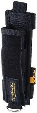 Portable Nylon Flashlight & Stun Baton Bag Pouch (Black)