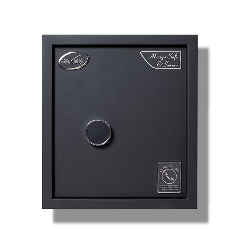 Image of Maxwel Lock and Key - Mechanical Safe Locker (20 Litres) | Home, Hotel and Office Safes with 5 locking bolts - Manual Locking Mechanism