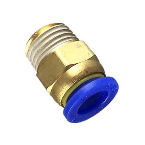 10PCS/set Pneumatic Fitting Push In Quick Connector Fittings PC6-01 PC6-02 PC8-01 PC8-02 PC4-m5 PC4-01 PC10-02 PC10-03 (Color : PC8-01)