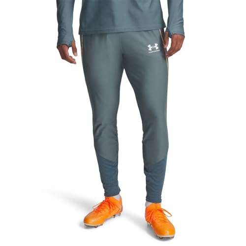 Pantalon Under Armour Challenger Pro bleu stretch et léger pour athlète