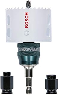 Bosch Professional Hole Saw Progressor for Wood & Metal Starter Kit Set (Wood and Metal, Ø 68 mm, drill accessories)