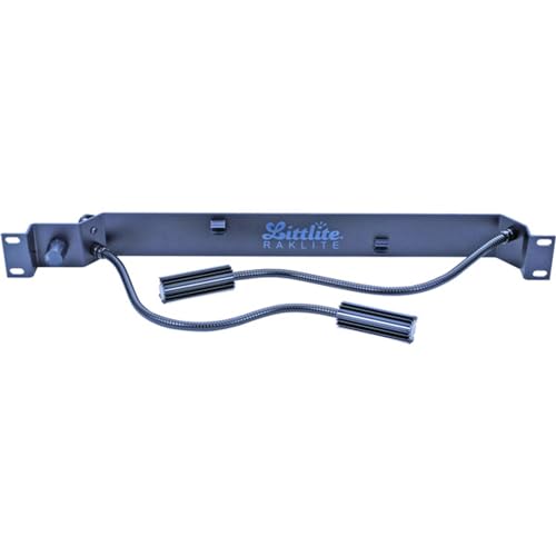 Littlite RL10DLED Rackmount Dual LED Gooseneck Lamp Set
