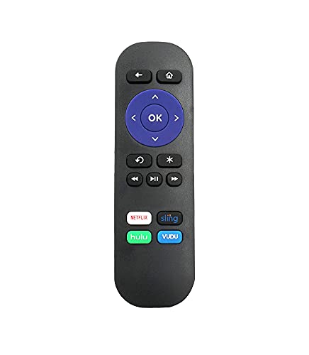 ALLIMITY Replaced Remote Suit for Roku RC108 Roku 2 XS Roku 3 Roku Express+ Roku XDS Roku N1 Roku 1 Roku 2 Roku 2 HD Roku 2 XD Roku Express Roku Premiere Roku Premiere+ Roku LT Roku HD Roku XD