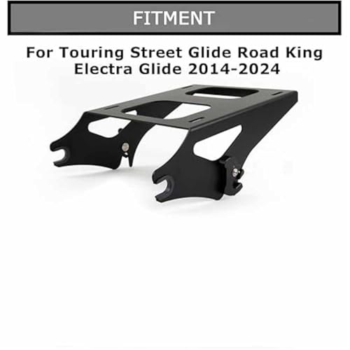 Porte-Bagages Noir Harley Electra Road King Structure Renforcée Tour Pak - 3