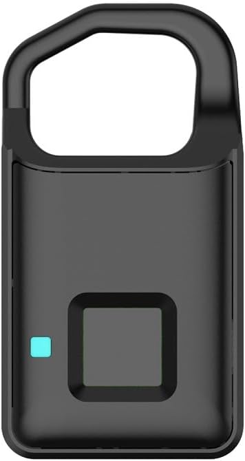 Mini Fingerprint Padlock-Smart Luggage Bag Lock-USB Charge