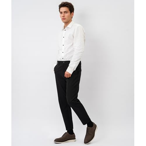 Image of CGRRBW Mens Dress Shoes Casual Oxford Shoes Dress Sneakers Fashion Comfortable Work Business Office Shoes
