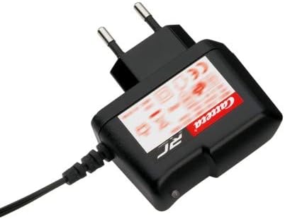 Carrera 370800002 RC Ladegerät – 8,4 V & 500 mA – Ersatzladegerät für RC-Spielfahrzeuge – Akkuschonendes Laden