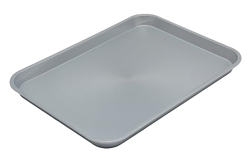 Bandeja expositora grande rectangular plateada Harfield para vitrinas 2