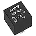 Weasch 10 Pack JD1912 Car Relay, 12V 40A, 4 Pin SPST, Automotive Switches and Starters, Waterproof Relay for Boat Tractor Truck Motorcycle (10)