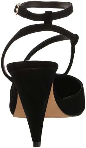 Jessica Simpson Women's Maggie Ankle Strap High Heel Pump, Black, 7 | Image 2