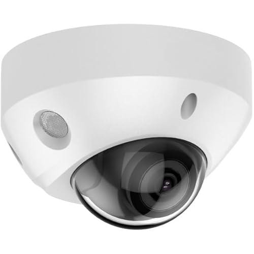 HIKVISI0N_AcuSense DS-2CD2583G2-IS 8MP Outdoor Network Dome Security Camera, 2.8mm Fixed Lens, Smart Human & Vehicle Detection, IR Night Vision, WDR, Weatherproof IP67, Vandal Resistant IK08
