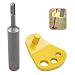 SDS Plus Ground Rod Driver with Adapter Bits Fits 5/8, 1/2, and 3/4 Inch Ground Rods, One-Piece T Post Driver Adapter Bit Fits All SDS Plus Rotary Hammer Drills Tools