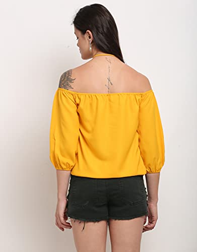 Image of Rajnandini Women's Polyester Regular Fit Top
