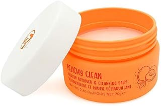 W7 Peachy Clean Makeup Remover & Cleansing Balm - Natural Peach Extract - Clean Oil Free Skin