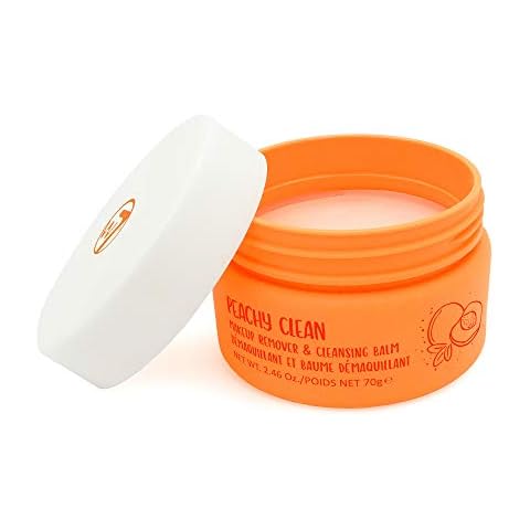 W7 Peachy Clean Makeup Remover & Cleansing Balm - Natural Peach Extract - Clean Oil Free Skin Cover