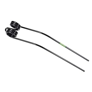 Agrispring – 10 x Veertand Voor Kuhn, Harktanden 57720200 – Zwartgrijs