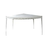 3x4x2,20 c.a/h mt Gardenia Gazebo Pieghevole 3x4m Bianco