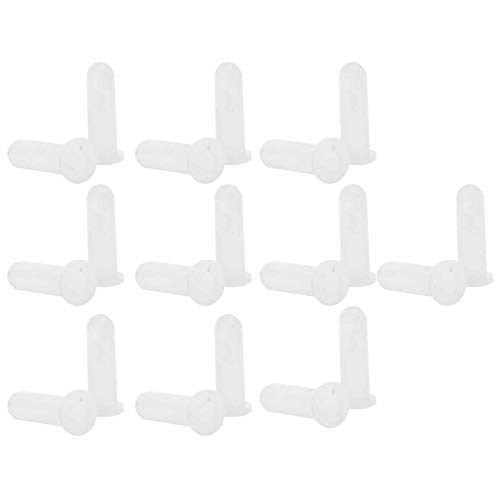 Lamb Nipples, Lamb Nipples for Bottle 10pcs Lamb Feeding Nipple Goats Sheep Cow Milk Bottle Bucket Nipple Teats Replacement Goat Bottle Nipples for Nursing Lambs and Goat Kids