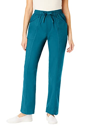 Woman Within Plus Size Petite The Boardwalk Pant