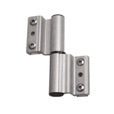 Paumelle 2 lames monza - portes lourdes - Repère profil : MON002 - Teinte : Argent - Gorge : 21 x 25 - Jeu : 17 mm - FAPIM Cover