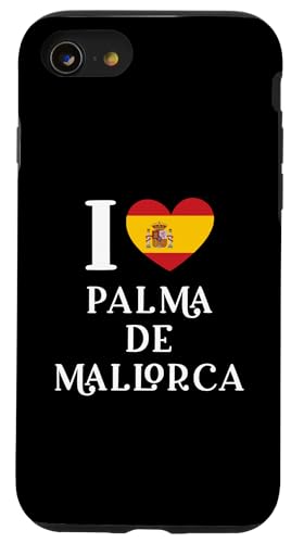 I Love Palma De Mallorca �X�y�C�� �n�[�g �X�y�C������ �X�}�z�P�[�X iPhone SE (2020) / 7 / 8 �p