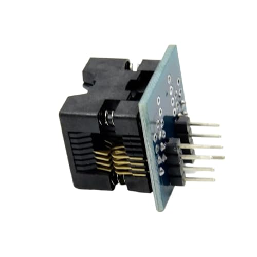 Adaptador SOP8 a DIP8 150Mil para programar chips SMD sin necesidad de soldar 5 unidades