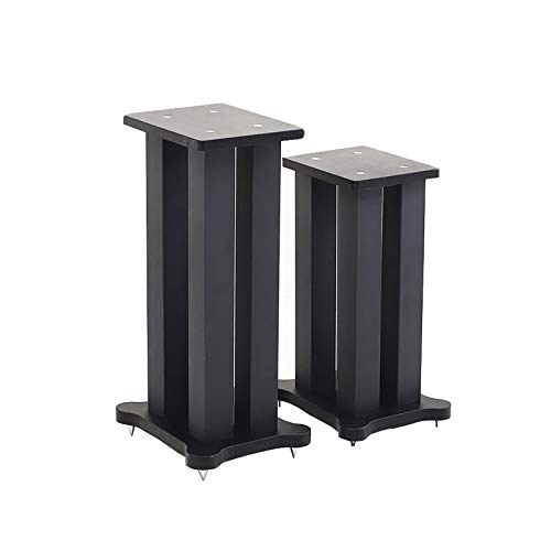 Speaker Stands,1 Pair Bookshelf Speaker Floor Stand, for Optional Sand Filling Tuning, Better Audio,