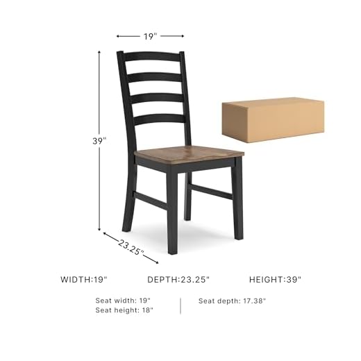 Farmhouse Dining Chairs Set of 2