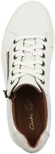 Clarks NALLE LACE Sneakers Size 8.5 Adult Colour White | Image 1