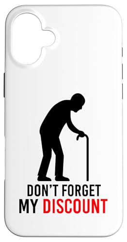 Don't Forget My Discount Funny V`Y MO  X}zP[X iPhone 16 Plus p