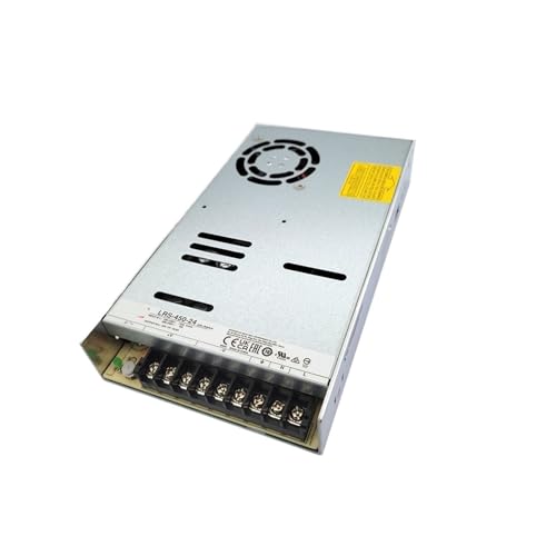 Alimentation à découpage LRS-450-24 à simple sortie compacte et ventilée