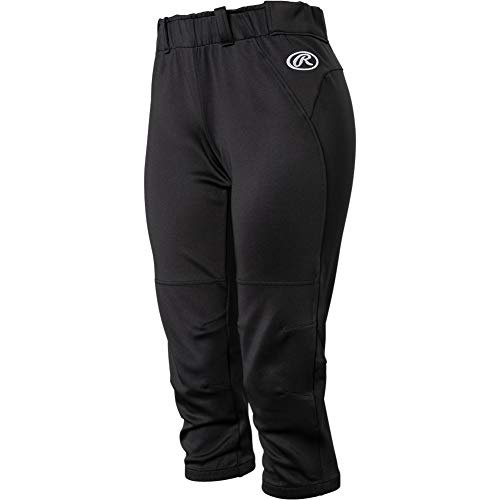 Pantalon softball femme sans zip ceinture élastique confortable