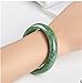 Jade Bracelet for Women, Natural Green Jade Bangle, Genuine Grade A Jadeite Bangles with Jewelry Box (Size : 60mm)